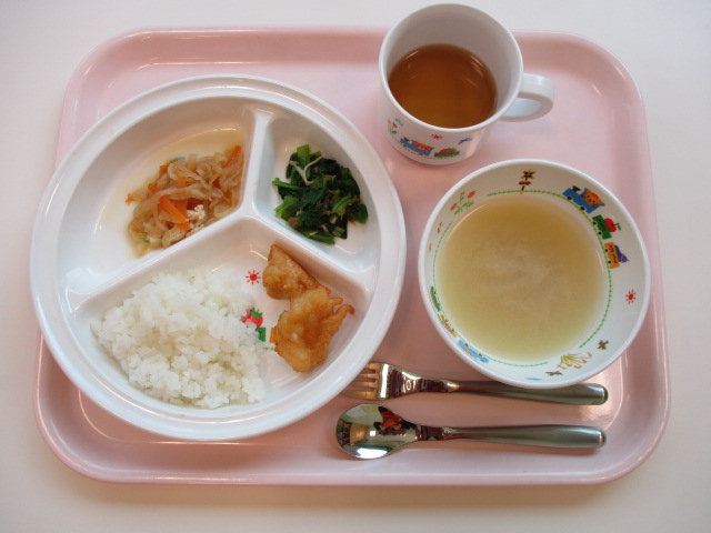 本日のお給食