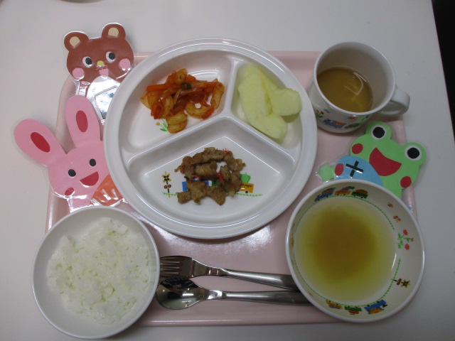 本日のお給食