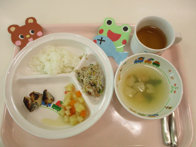 本日のお給食