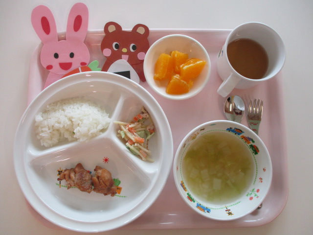 本日のお給食