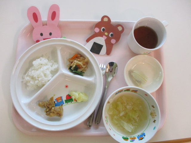 本日のお給食