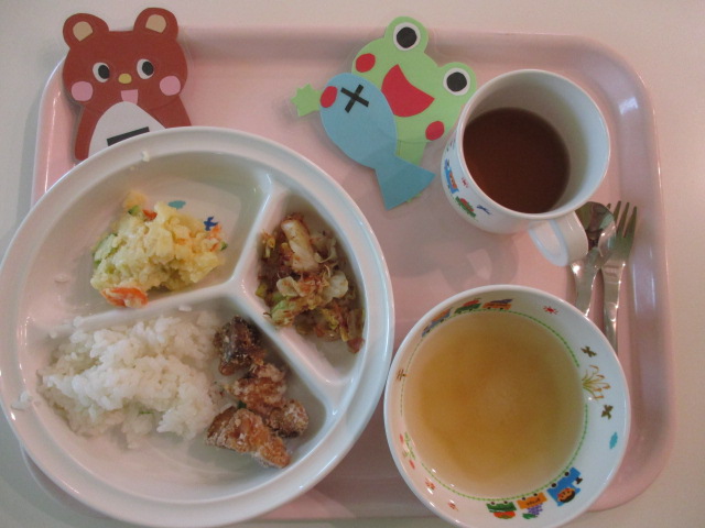 本日のお給食