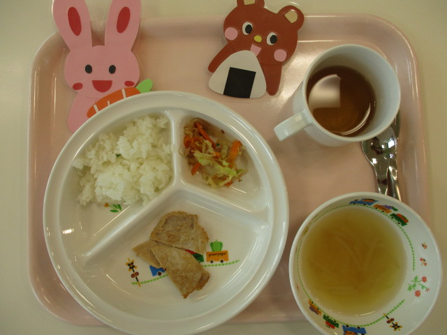 本日のお給食