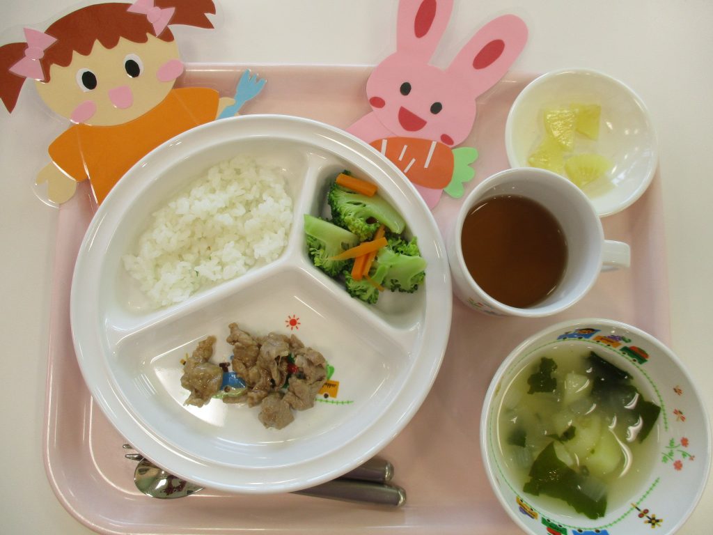 本日のお給食