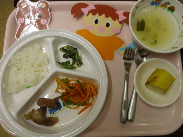 本日のお給食