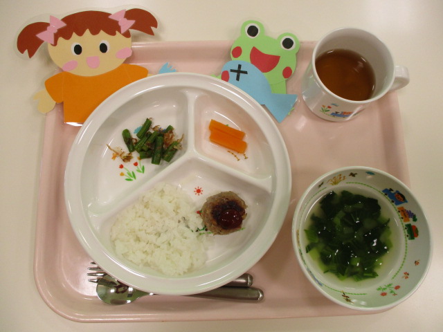 本日のお給食