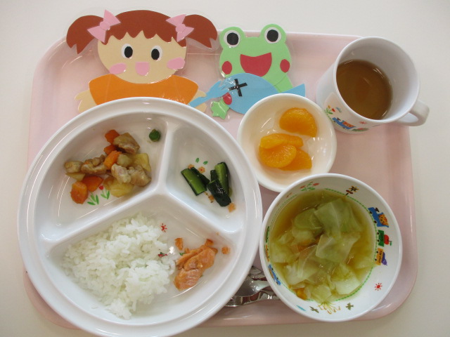 本日のお給食