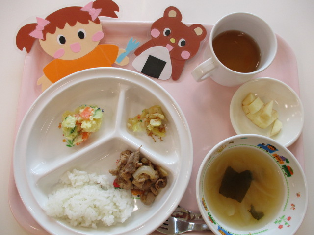 本日のお給食