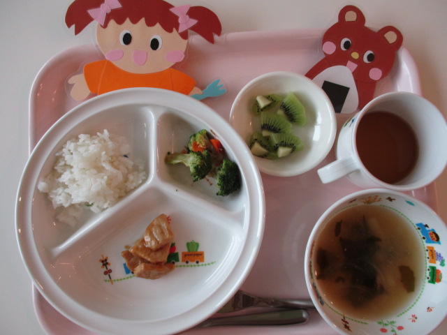本日のお給食
