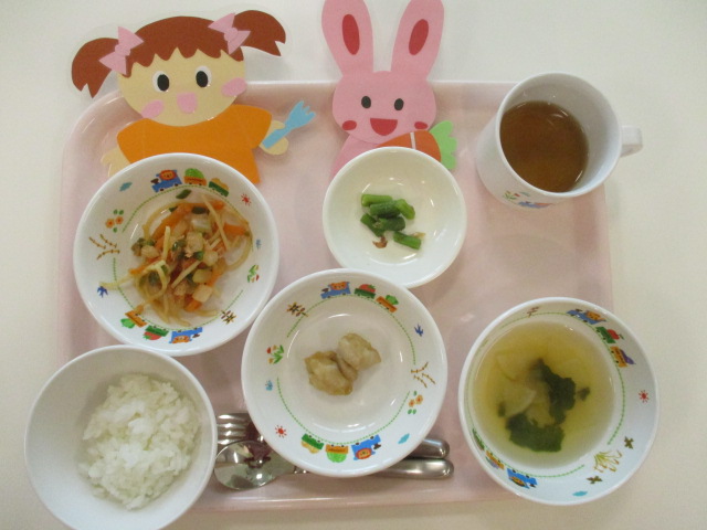 本日のお給食