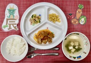 1月11日(木)の給食・おやつ