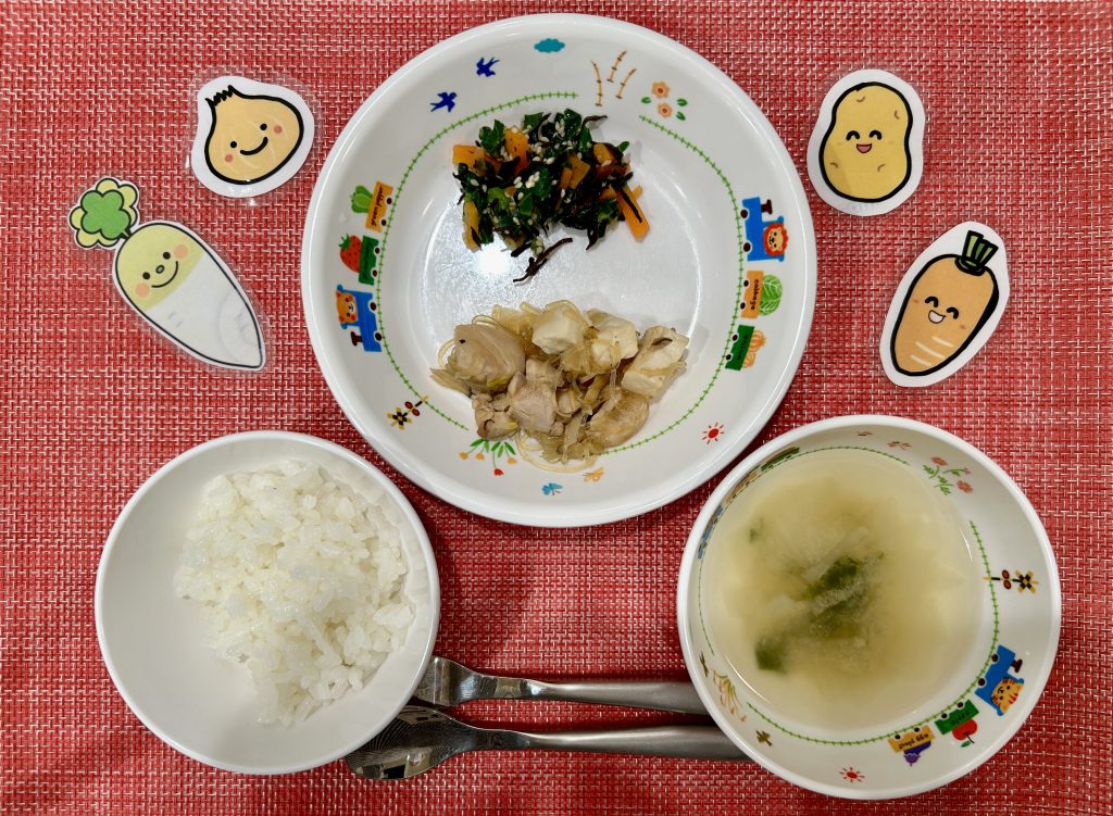 2月3日(土)の給食・おやつ