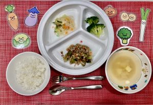 3月7日(木)の給食・おやつ