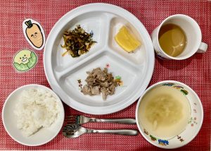 3月14日(木)の給食・おやつ