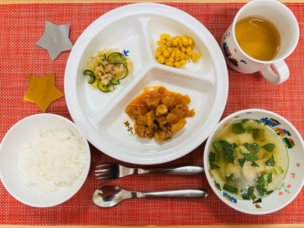 【4月19日(金)の給食・おやつ】