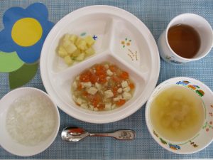 【6月3日㈪の給食・おやつ】