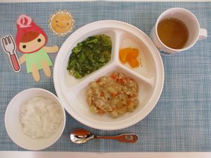 【12月2日㈪の給食・おやつ】