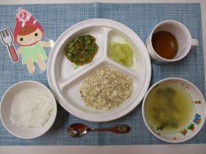 【1月27日㈪の給食・おやつ】