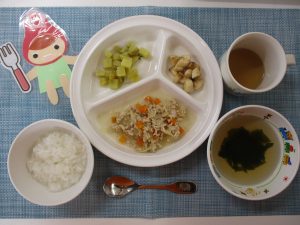 【2月10日㈪の給食・おやつ】