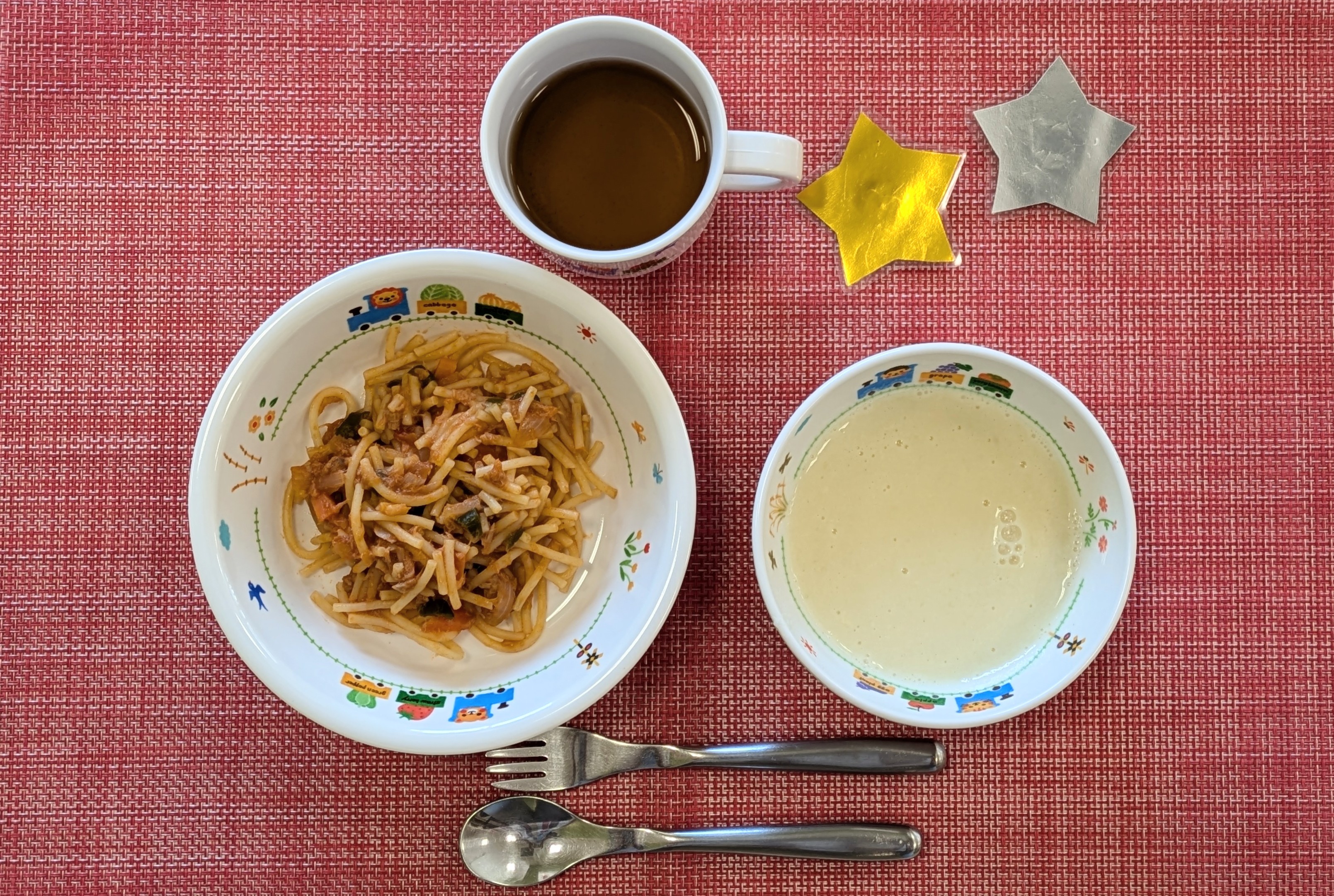 【3月29日㈯の給食・おやつ】