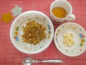 【6月14日㈯の給食・おやつ】