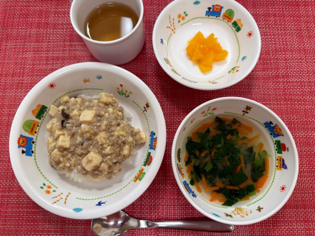 【1月14日㈬の給食・おやつ】