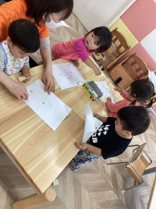 カエルが完成したよ?