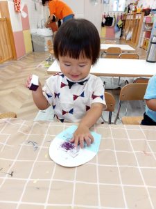 夏祭り準備中…