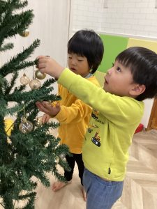 クリスマスの準備🌲