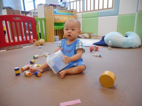 もも組さんの自由遊び