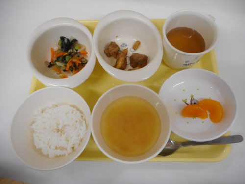 10月4日（木）の給食＆離乳食＆おやつメニュー