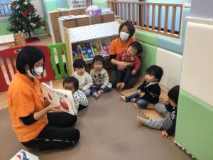 今週の絵本の読み聞かせ?