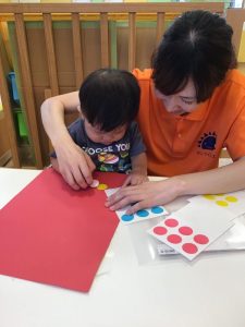 夏祭り準備?