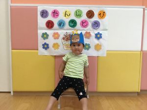 6月のお誕生日会?