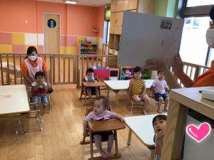 今月の避難訓練?