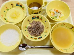 ３月２日(火)の給食・おやつ