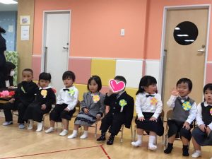 卒園式?＆３月の誕生会?