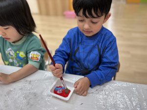 色が変わるって…すごい👏