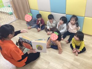 3月の絵本読み合い「あくび」