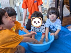 水遊び〜楽しい〜！！