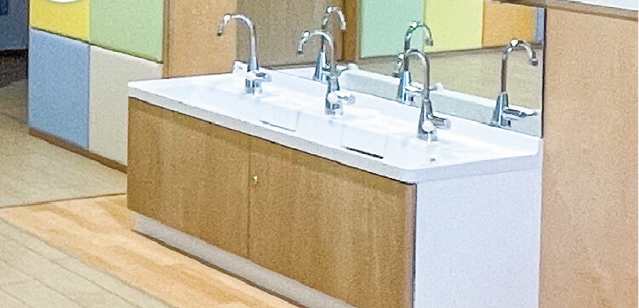 子ども用洗面所