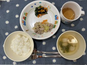 5月13日(土)の給食・おやつ