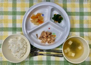 9月6日(水)の給食・おやつ