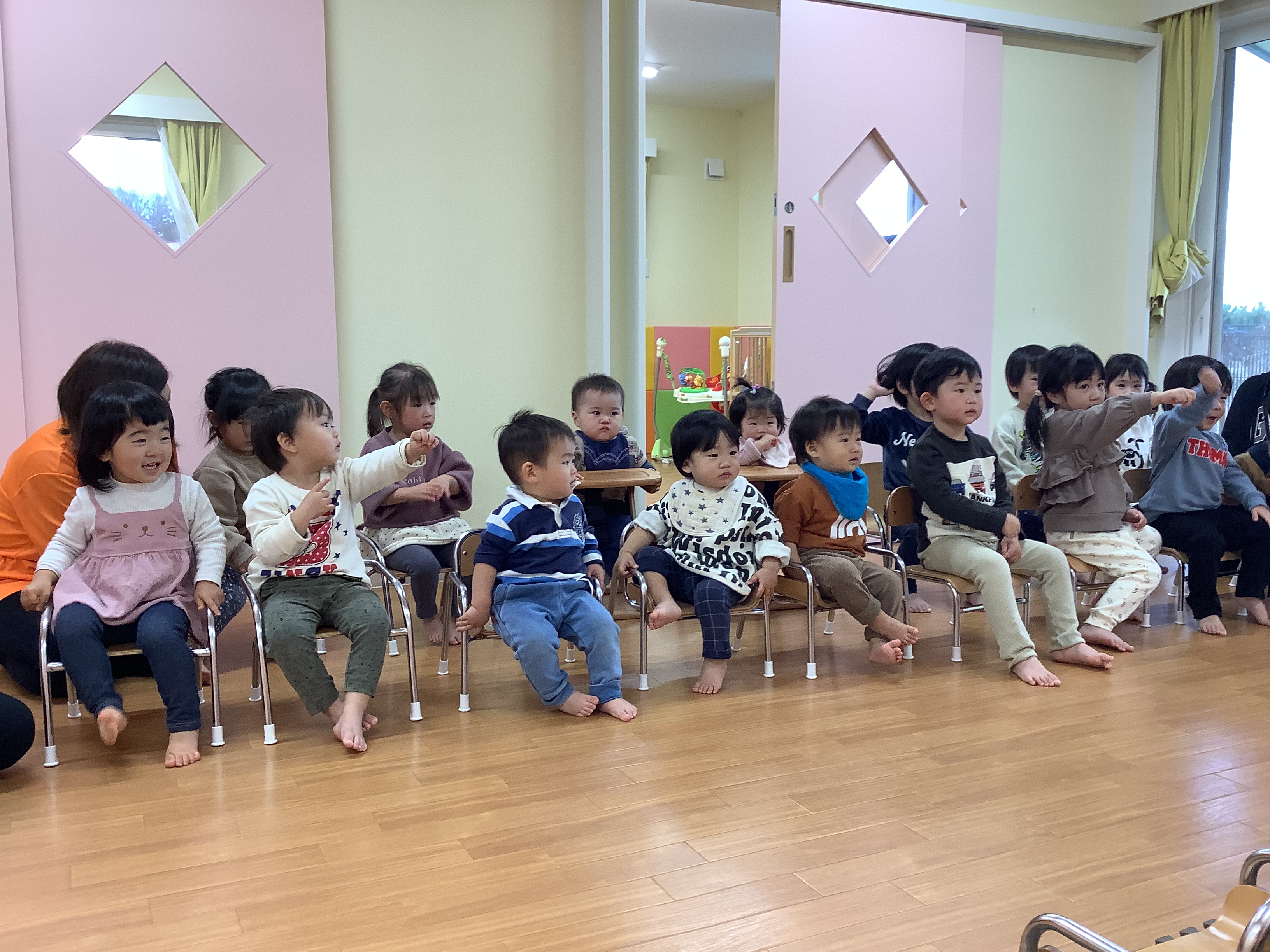 11月生まれのお誕生会?✨素敵な笑顔にであったよ?