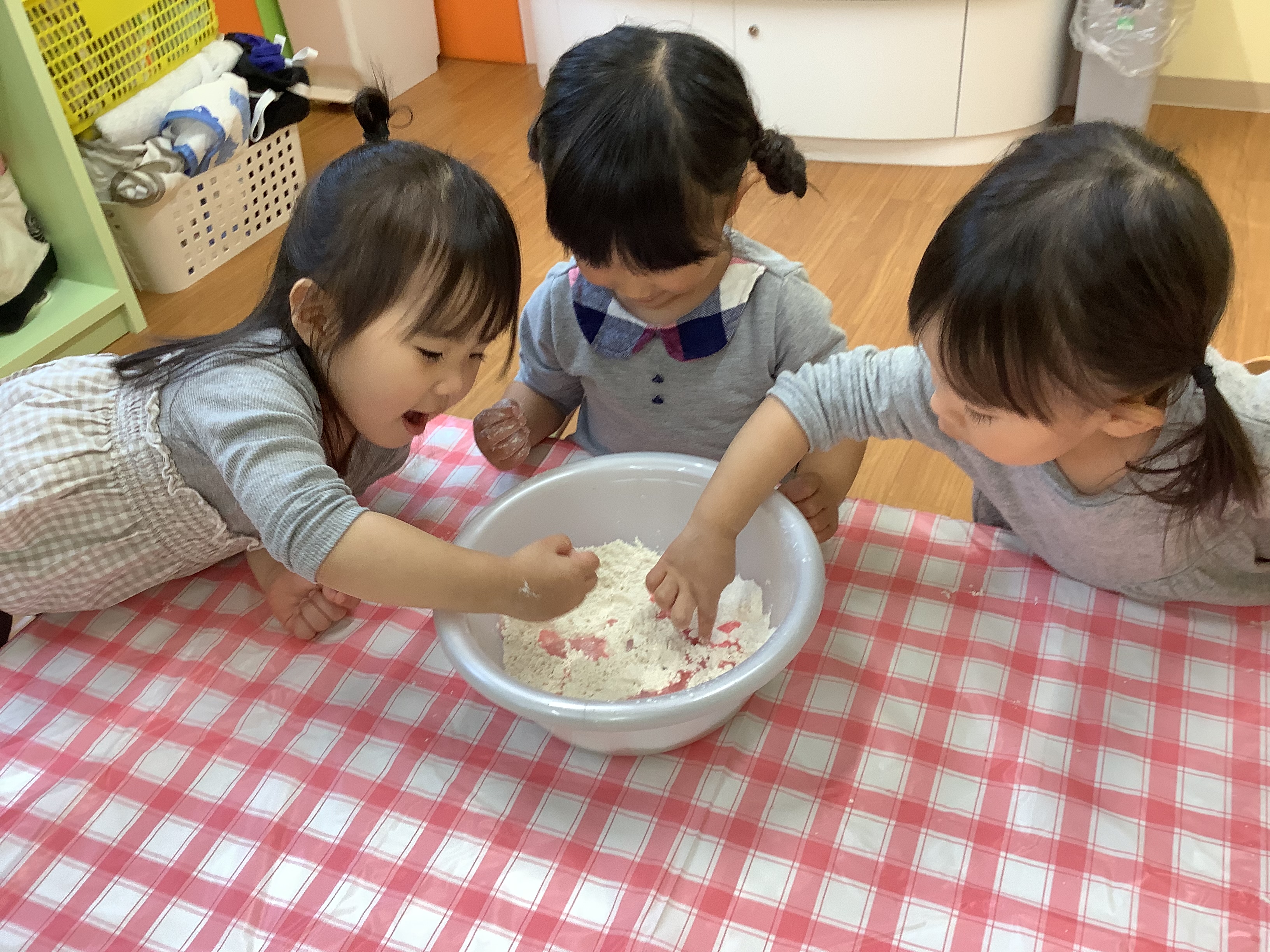 お友達と一緒に…