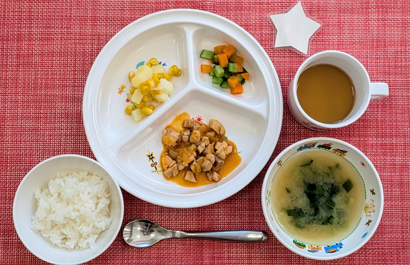 【12月21日㈯の給食・おやつ】