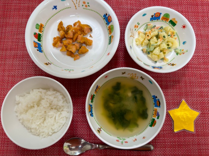 【6月23日㈫の給食・おやつ】