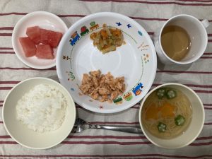 7月7日(金)の給食・おやつ