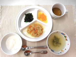 ８月２日(水)の給食・おやつ