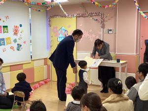 令和5年度　２歳児卒園式💐